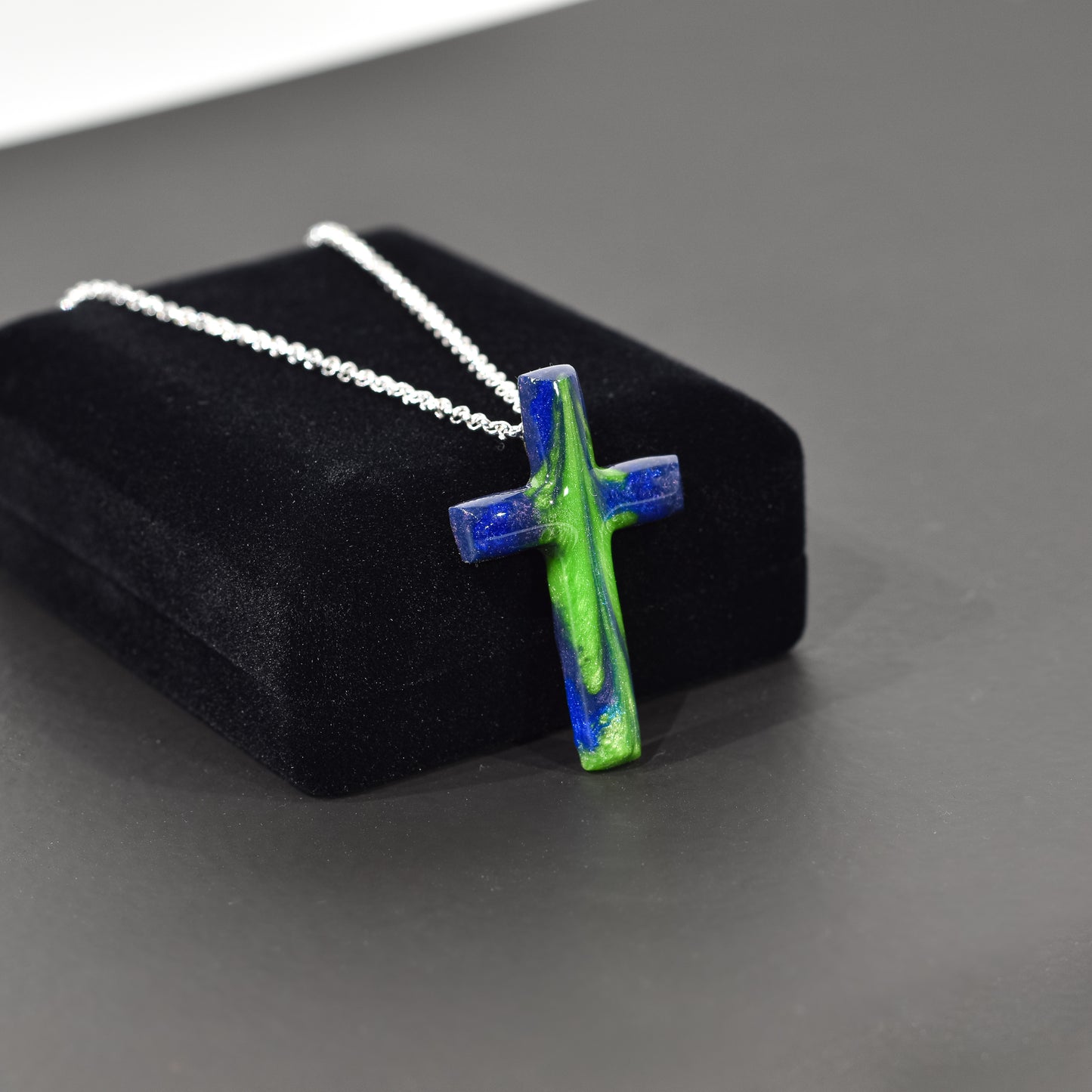 Electric Sunday Cross Necklace