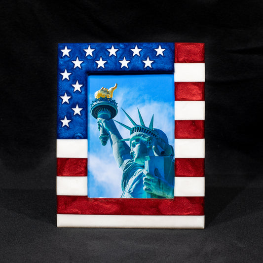 American Flag Picture frame - Quality Blem