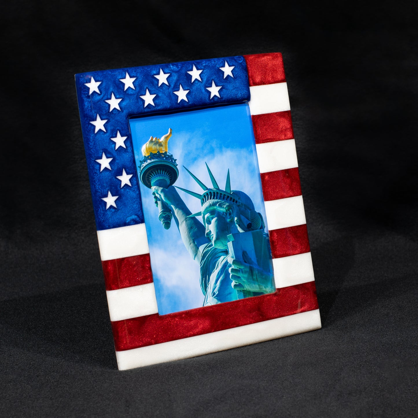 American Flag Picture Frame