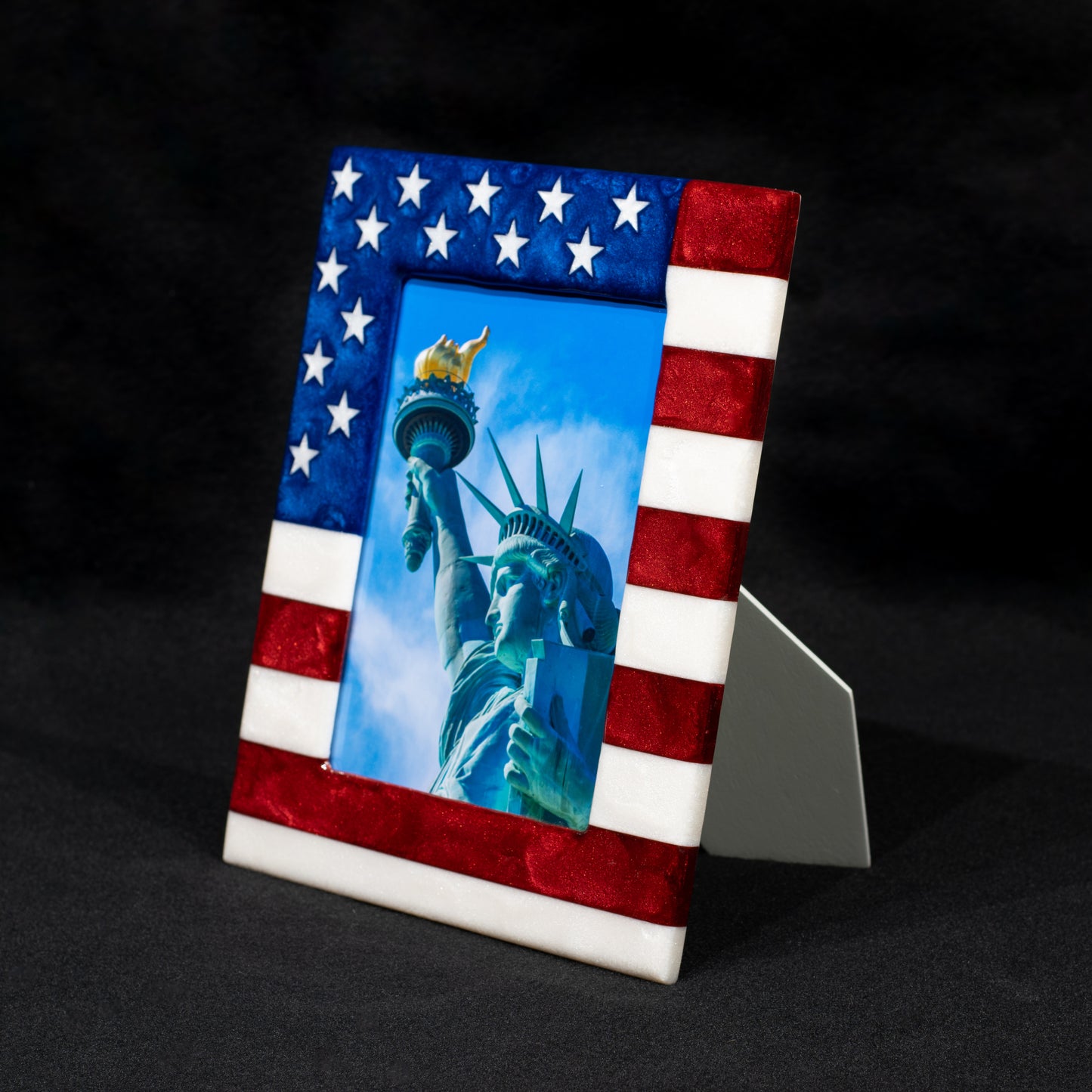 American Flag Picture Frame