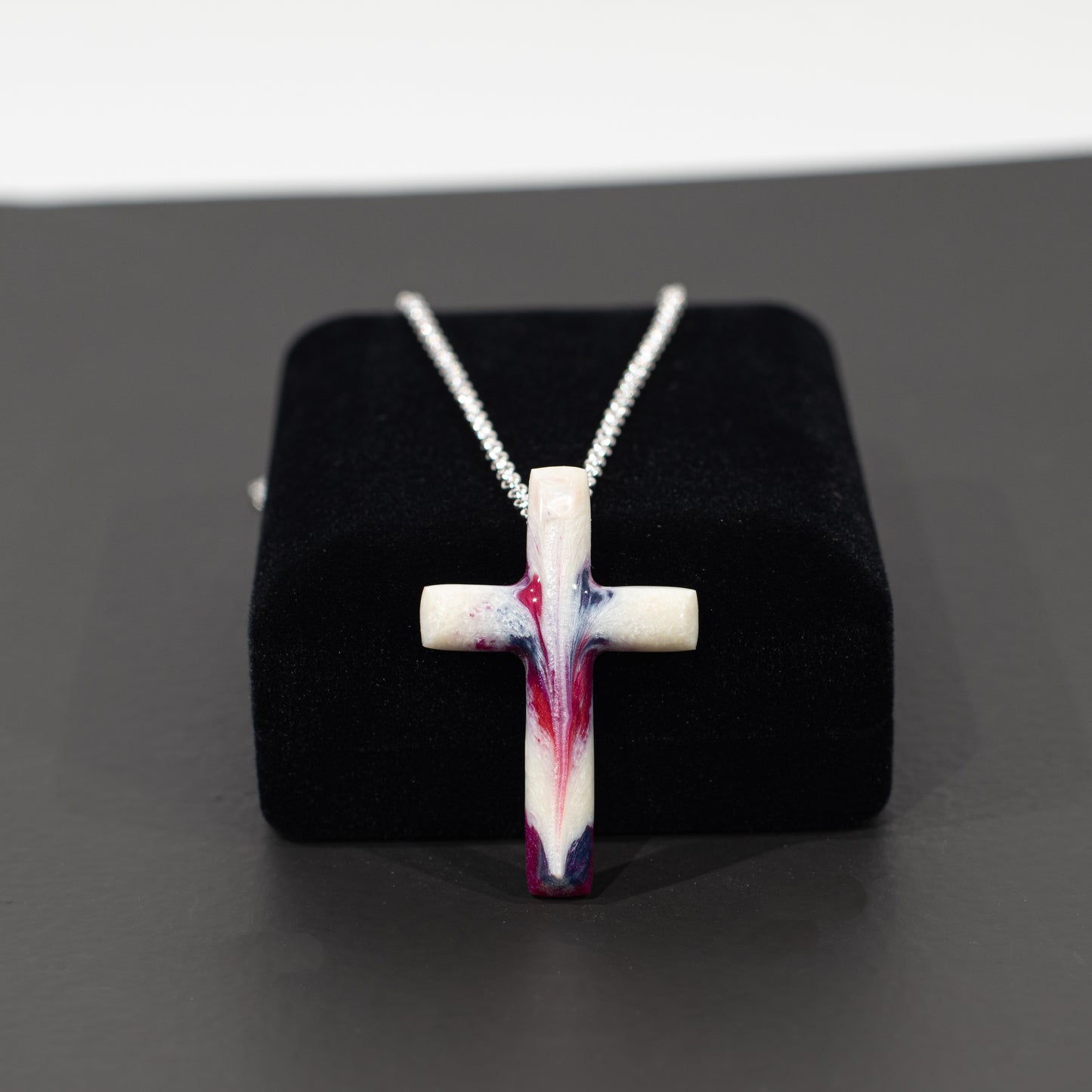 Easter Drift Cross Necklace