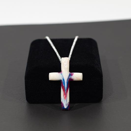 Blissful Drift Cross Necklace