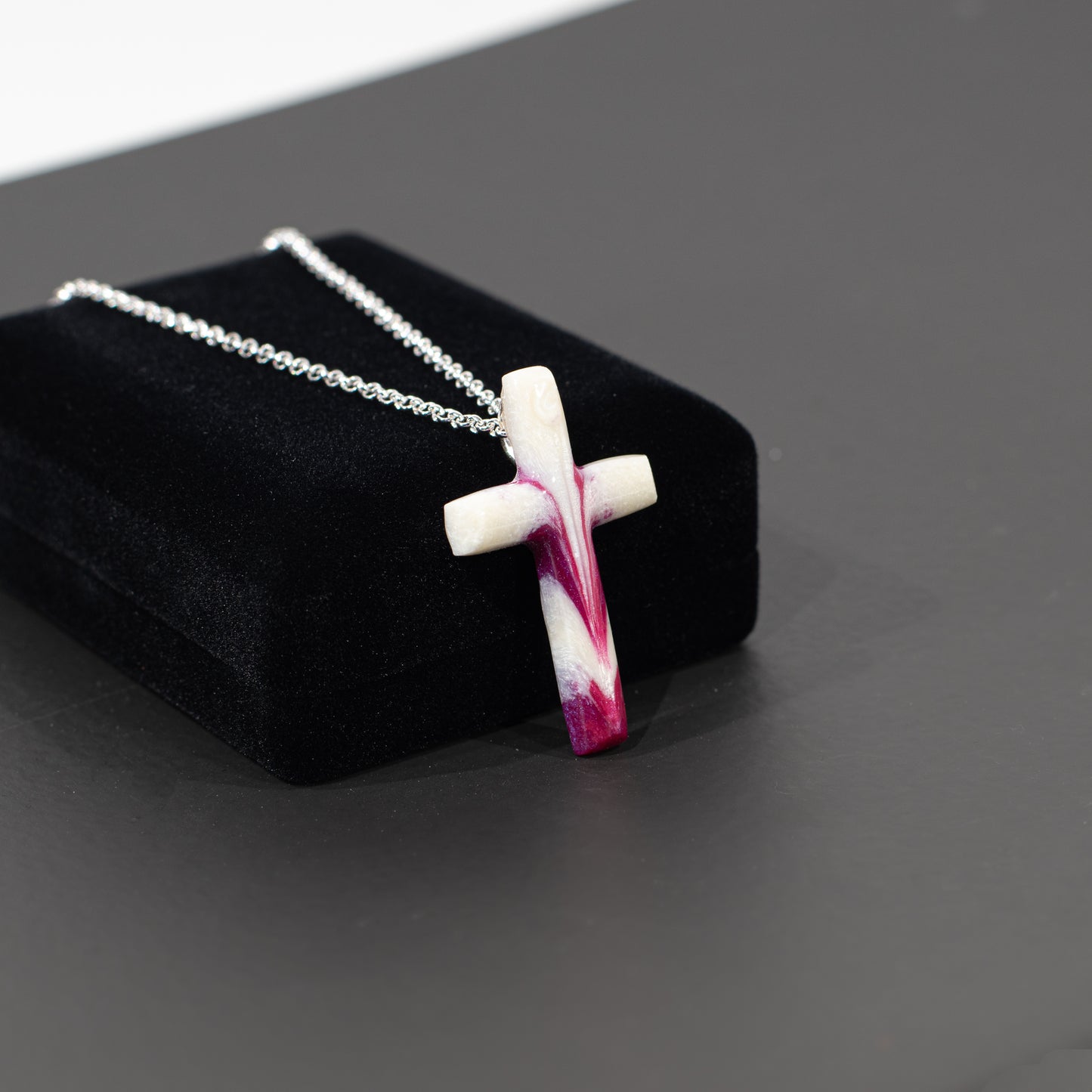 Easter Drift Cross Necklace