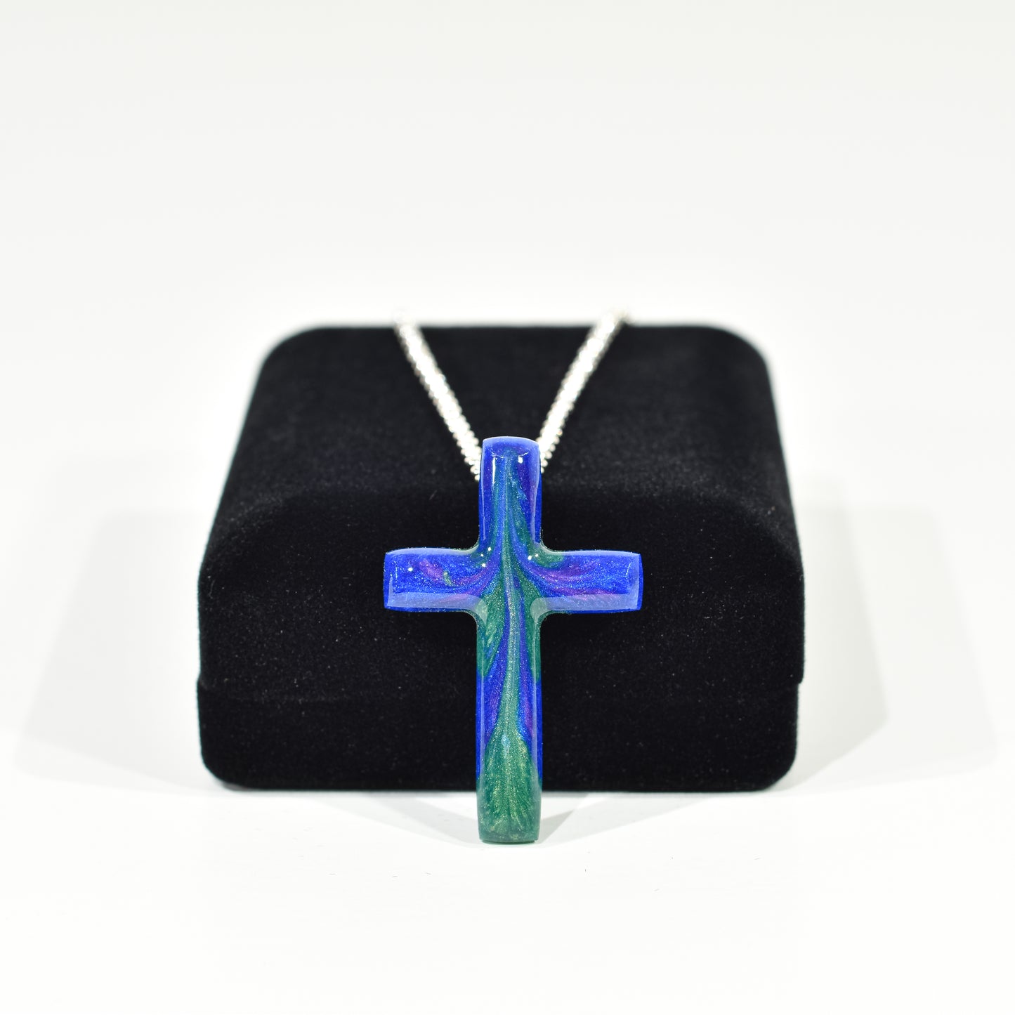 Divine Flow Cross Necklace