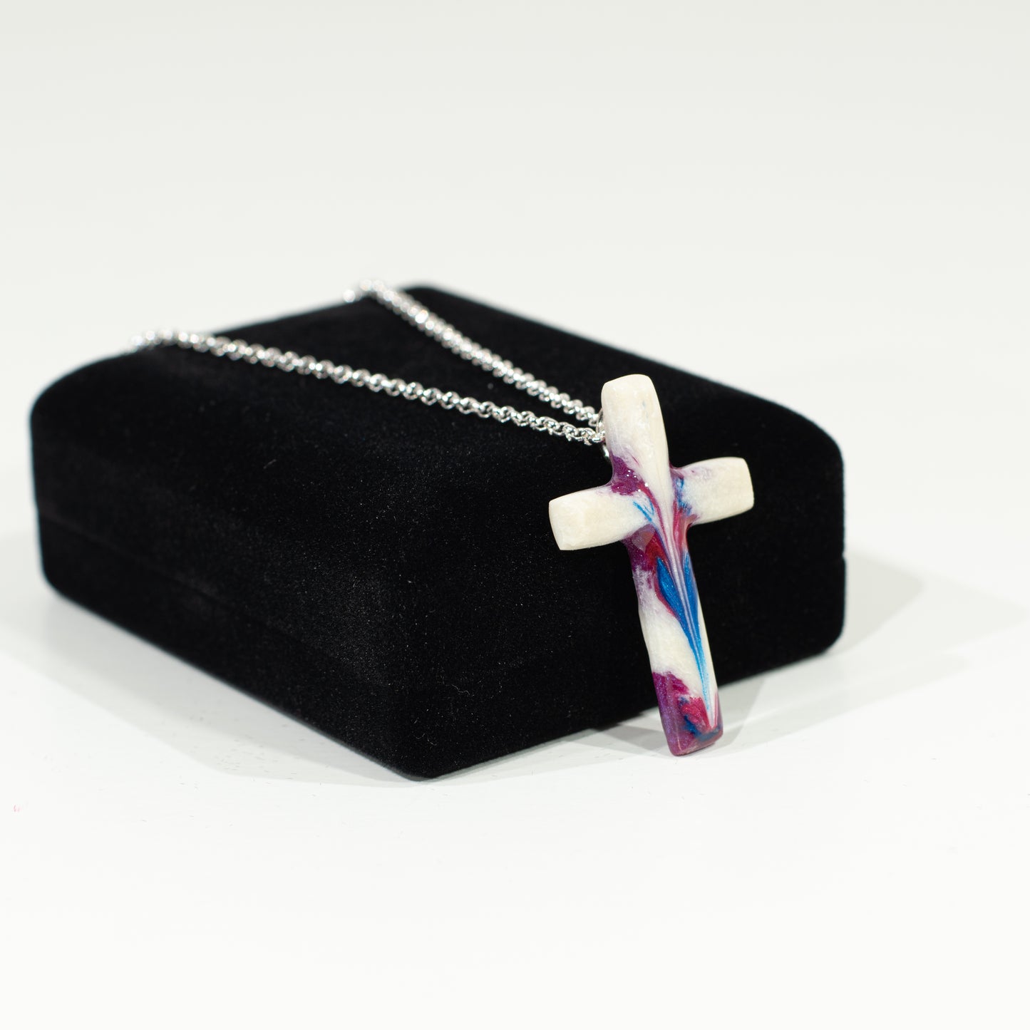 Divine Flow Cross Necklace