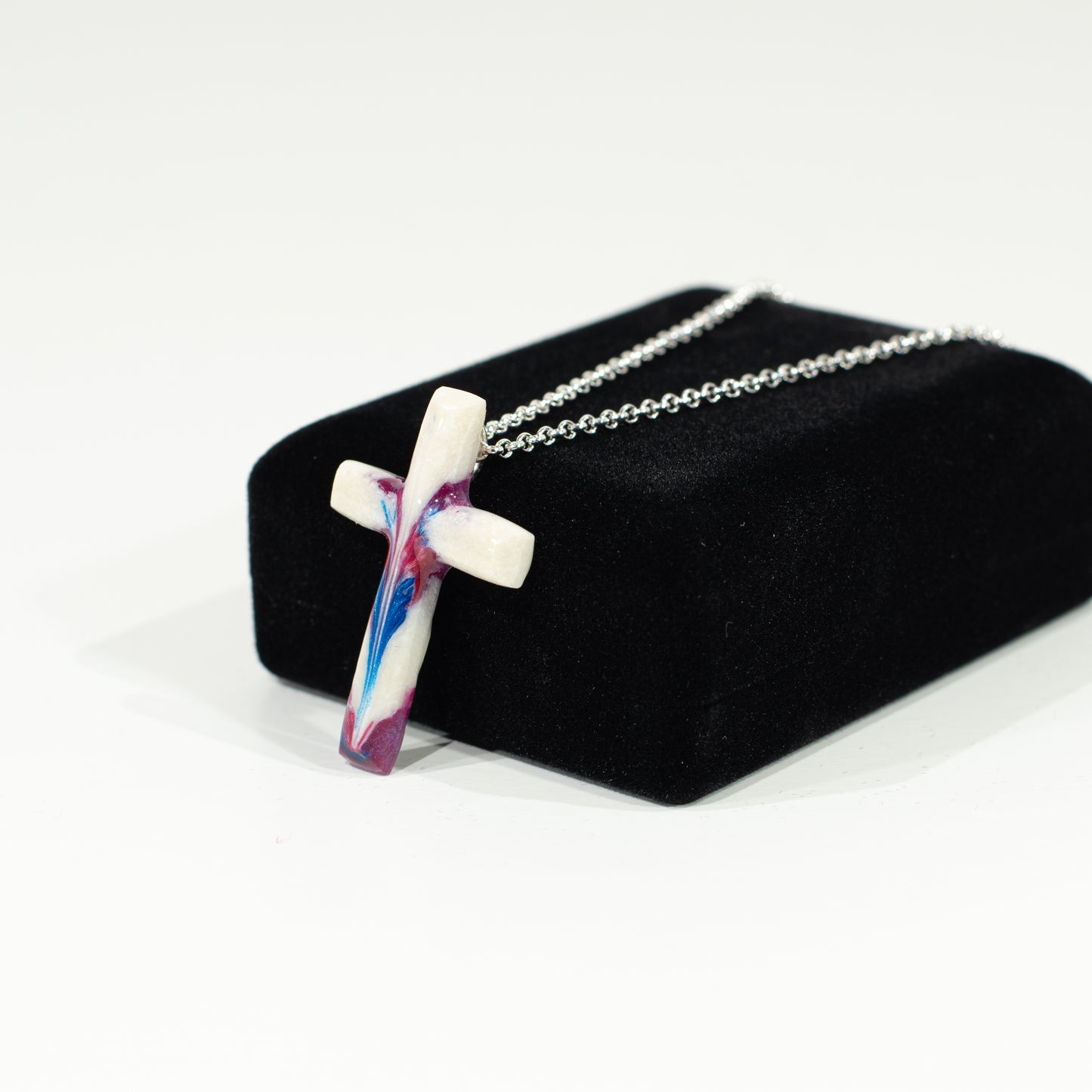 Divine Flow Cross Necklace